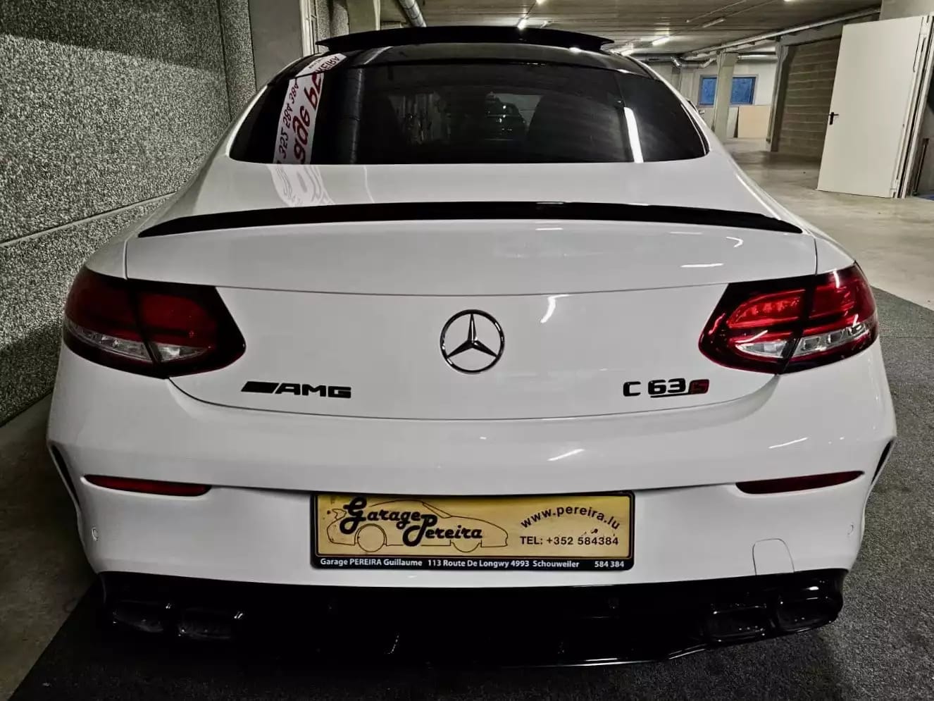 Mercedes-Benz C 63 AMG S 4.0 V8  BURMESTER PERFORMANCE Pas de Malus en France - Photo 1