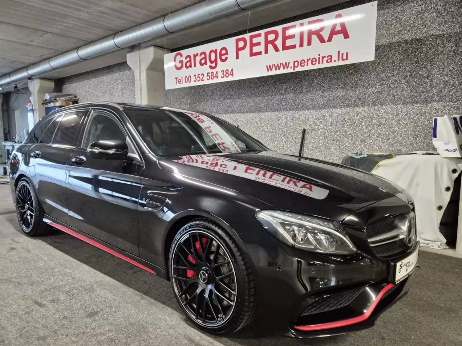 Mercedes-Benz C 63 AMG S 510 T BREAK CARBON BURMESTER PANO CUIR NAVI - Photo 1