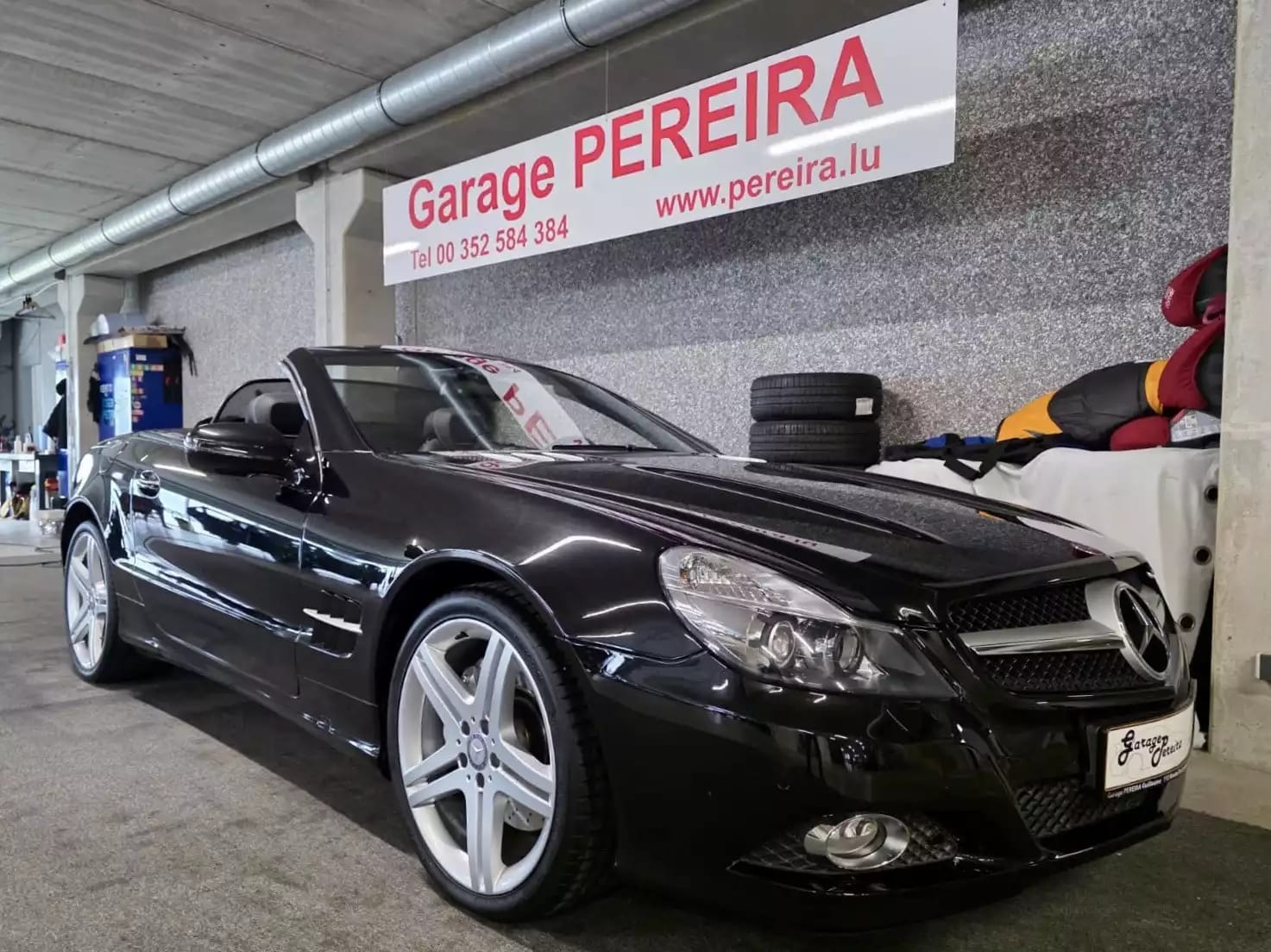 Mercedes-Benz SL 350 ROADSTER FACELIFT AIRSCRAF CUIR XENON EUROPA 1 HAND - Photo 1