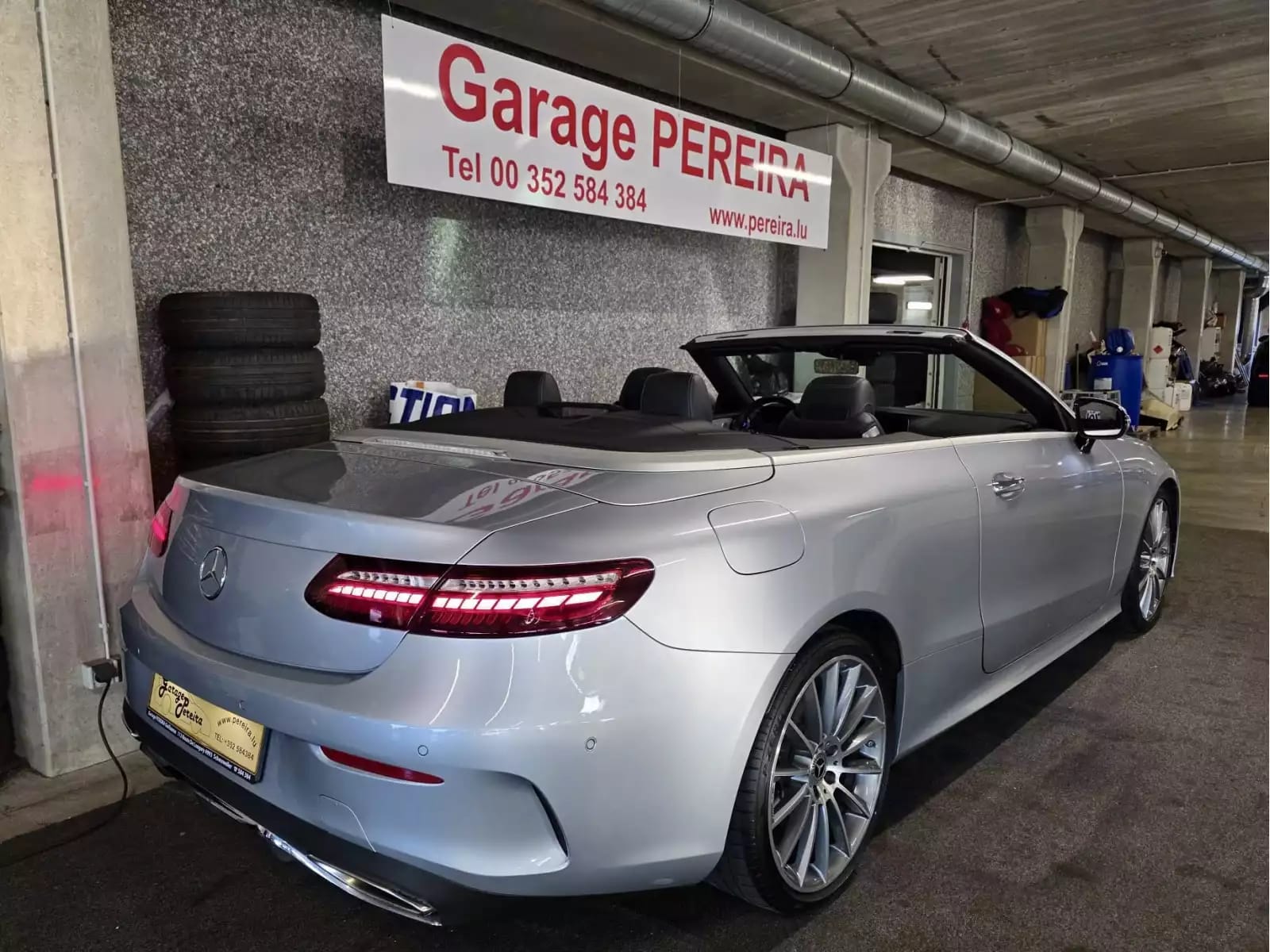 Mercedes-Benz E 300 CABRIO AMG LINE HEAD UP BURMESTER CUIR NAVI - Photo 1