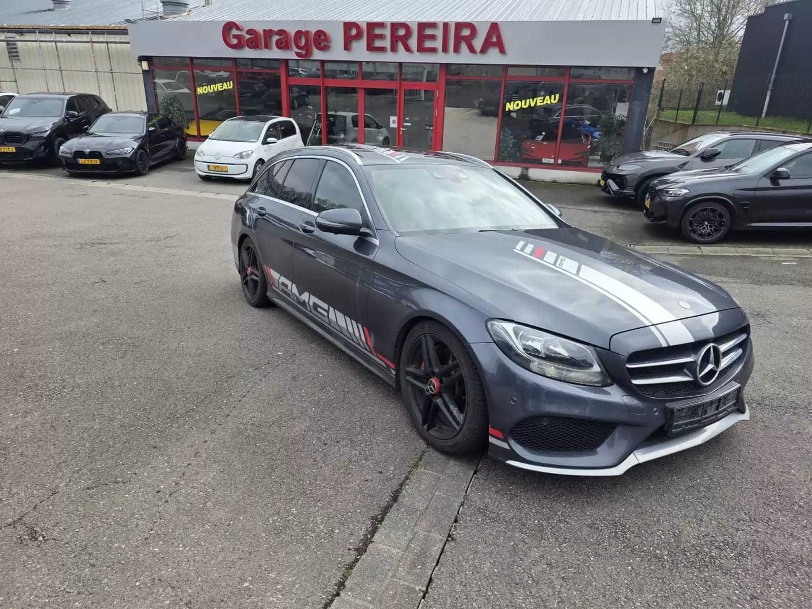 Mercedes-Benz C 250 D T 4MATIC AMG LINE HEAD UP PANO CUIR NAVI - Photo 1