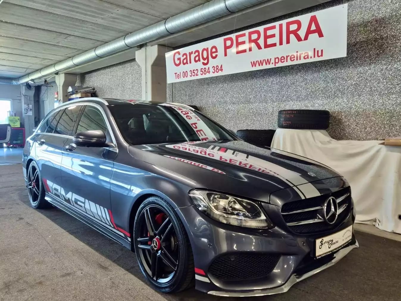 Mercedes-Benz C 250 D T 4MATIC AMG LINE HEAD UP PANO CUIR NAVI - Photo 1