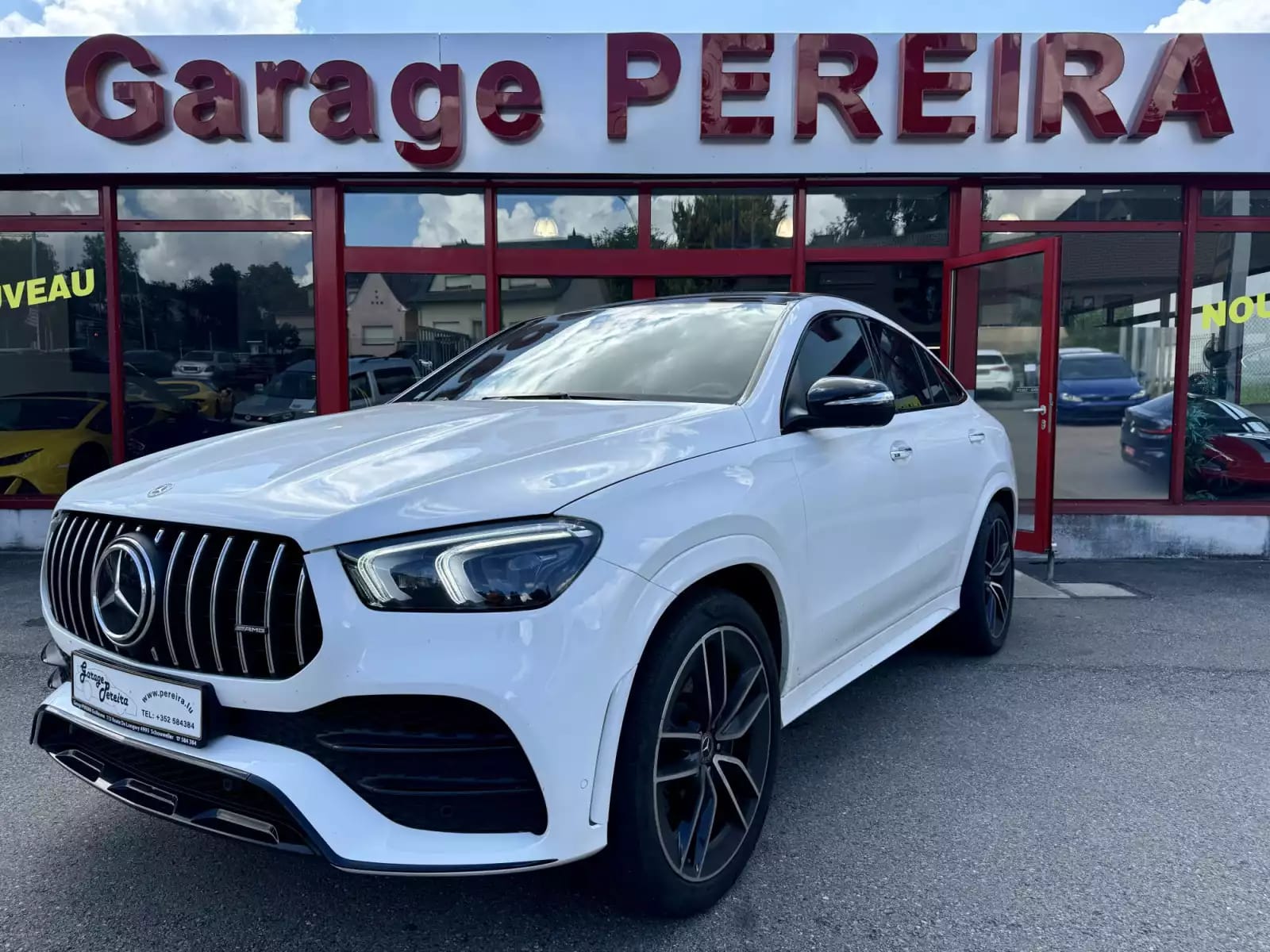 Mercedes-Benz GLE 350 D 4MATIC COUPE AMG LINE HEAD UP BURMESTER PANO CUIR NAVI 1 HAND - Photo 1