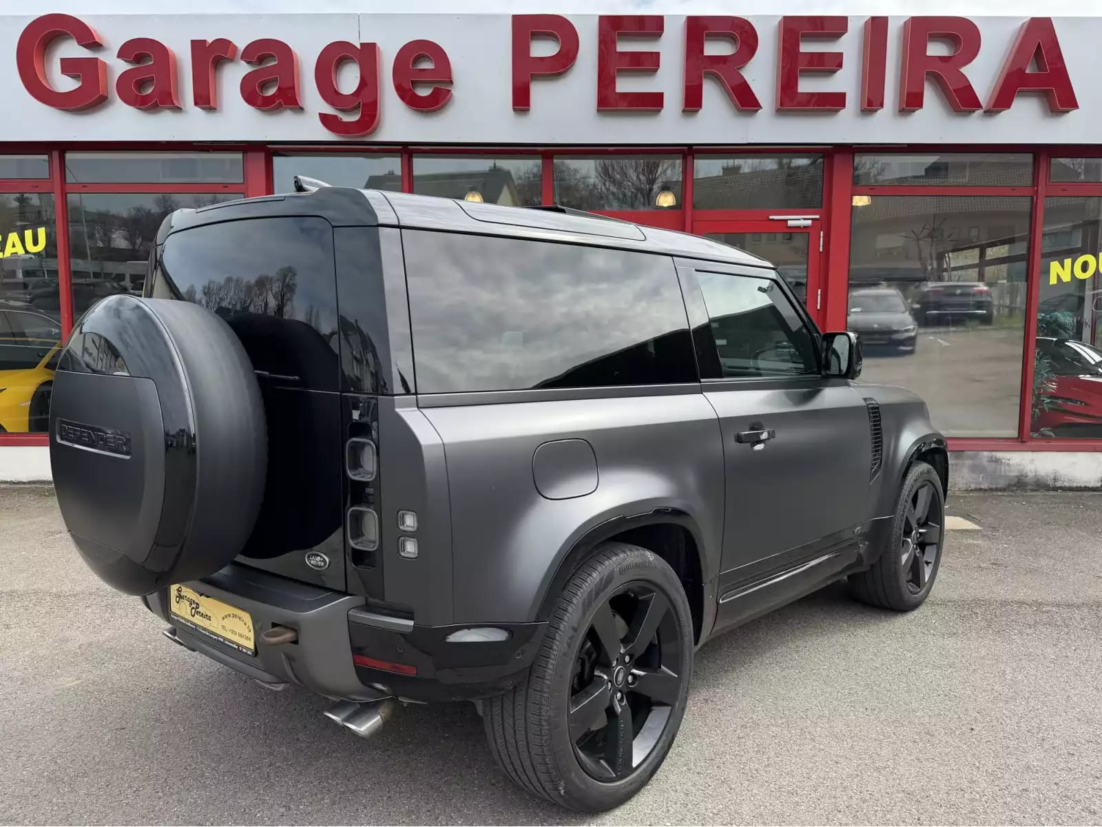 Land Rover Defender 90 V8 P525 MERDIAN HEAD UP PANO CUIR NAVI - Photo 1