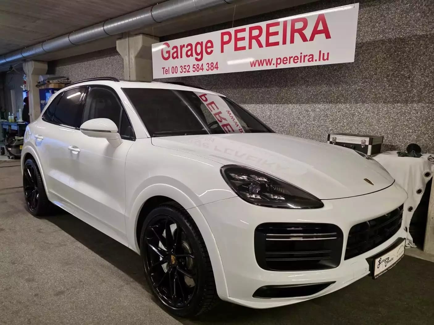 Porsche Cayenne 4.0 TURBO PSCB SPORT DESIGN CARBON APPROVED Hinterradlenkung Roues Directionnels arrière - Photo 1