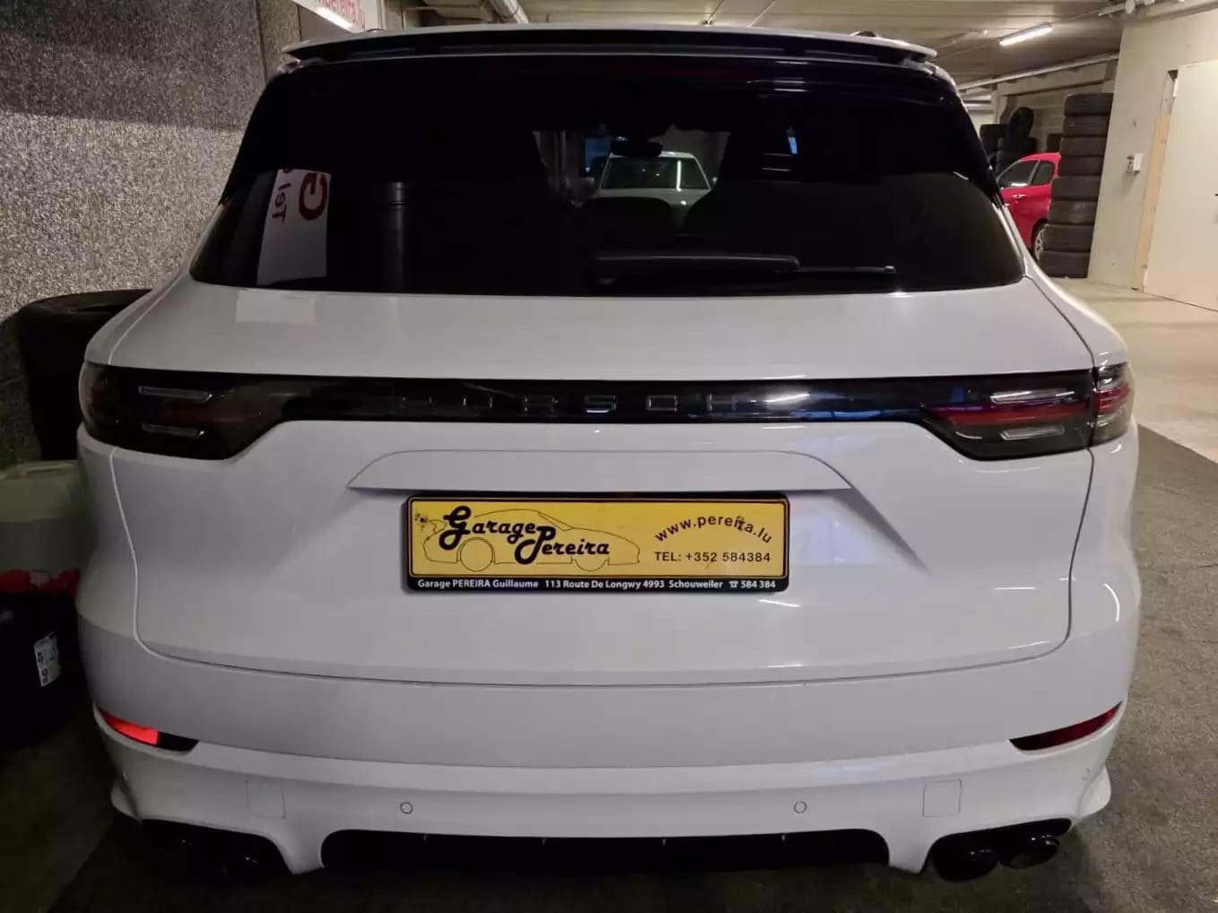 Porsche Cayenne 4.0 TURBO PSCB SPORT DESIGN CARBON APPROVED Hinterradlenkung Roues Directionnels arrière - Photo 1