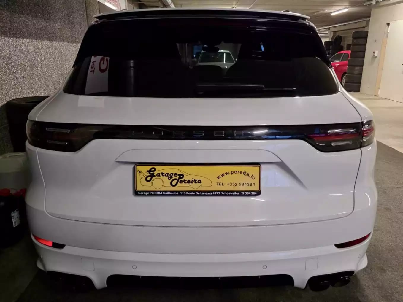 Porsche Cayenne 4.0 TURBO PSCB SPORT DESIGN CARBON APPROVED Hinterradlenkung Roues Directionnels arrière - Photo 1