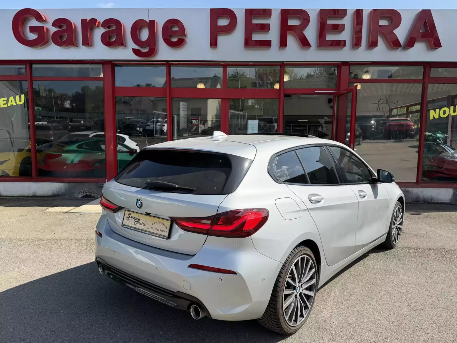 BMW 118 D SPORTLINE AUTO PANO LED CUIR NAVI 1 HAND - Photo 1