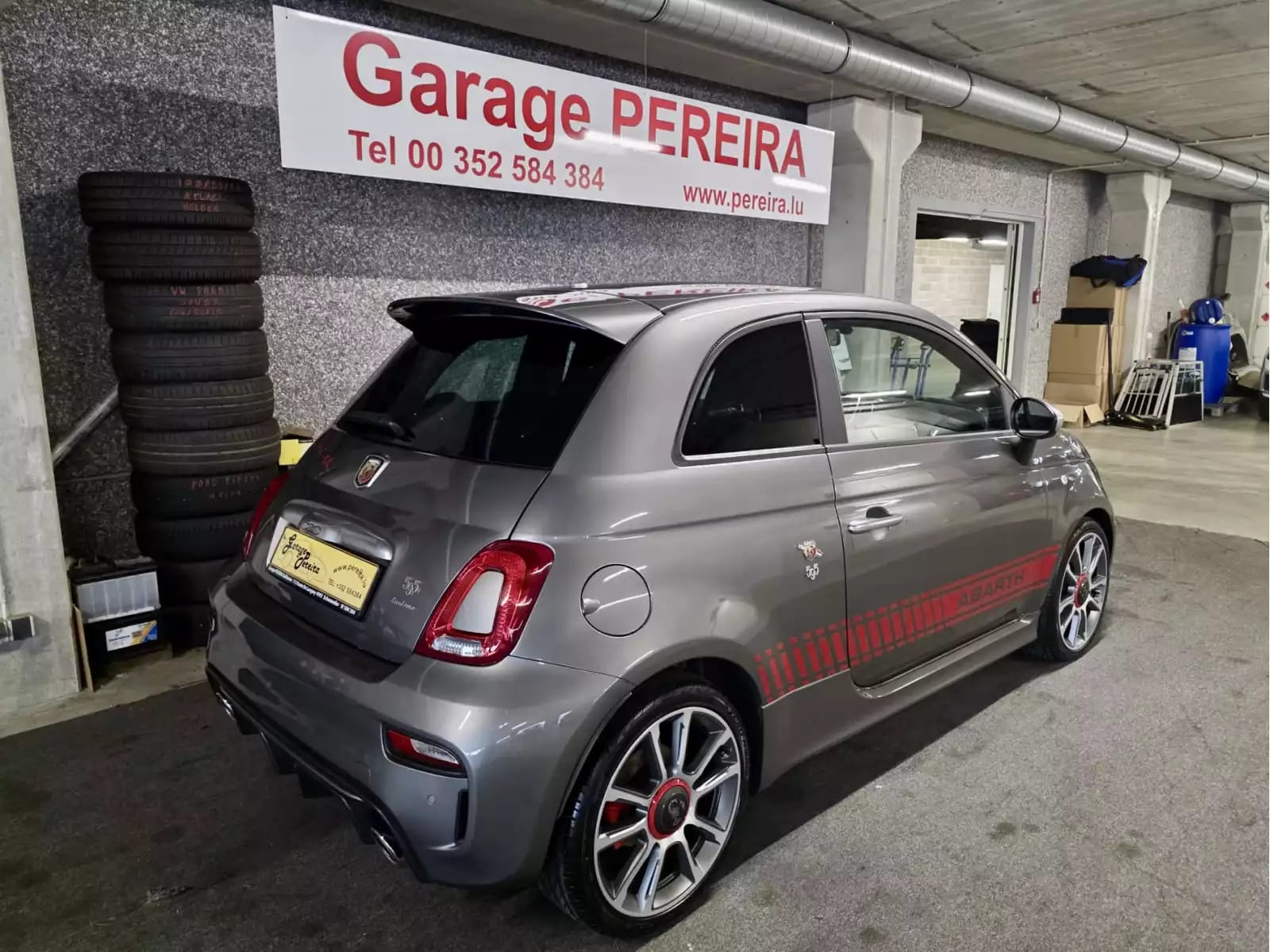 Abarth 595 Turismo 1.4 T-JET 165 AUTO BEATS CUIR NAVI 1 HAND - Photo 1