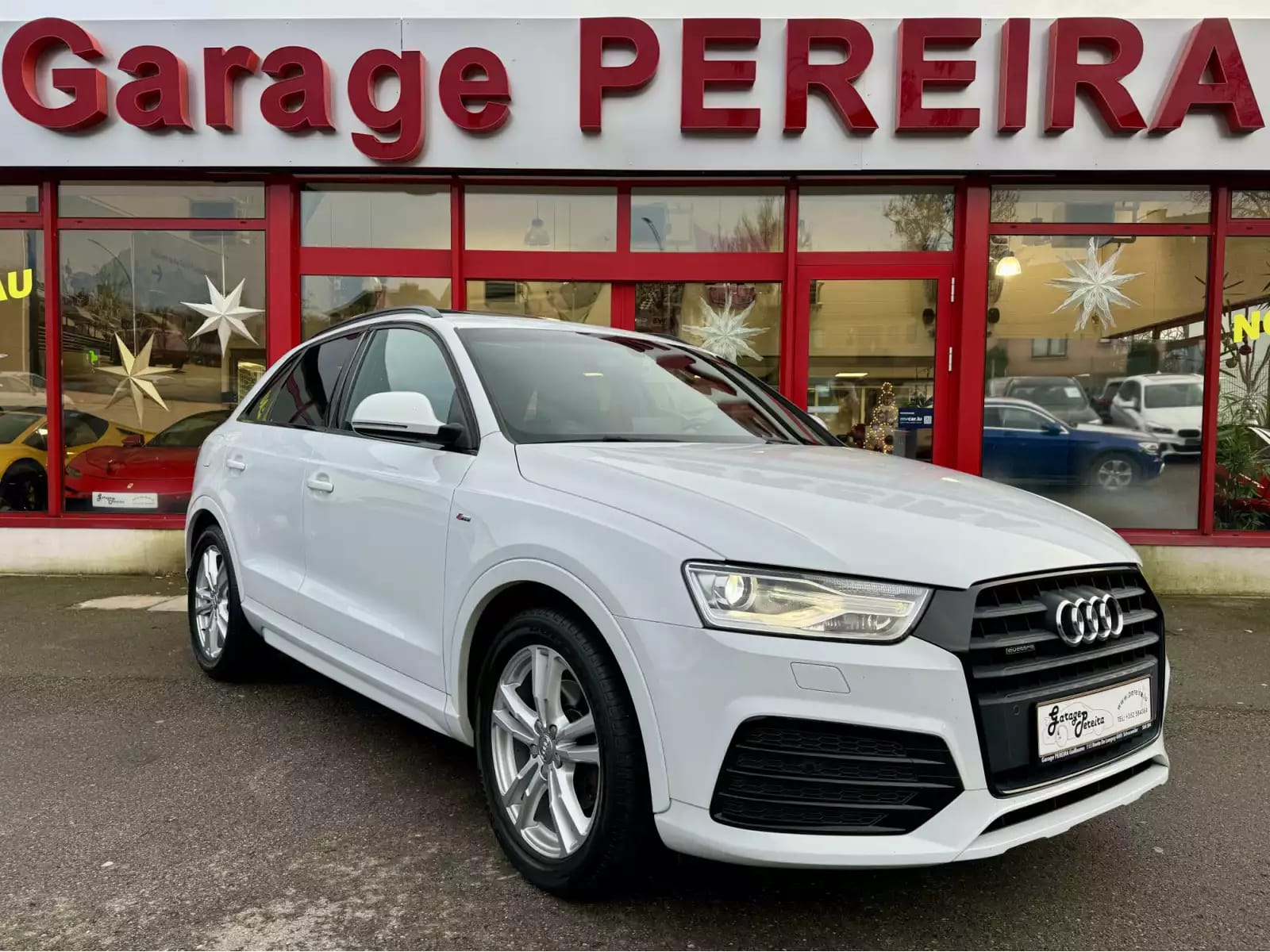 Audi Q3 2.0 TFSI QUATTRO 3X S-LINE S-TRONIC PANO CUIR NAVI 1 HAND - Photo 1