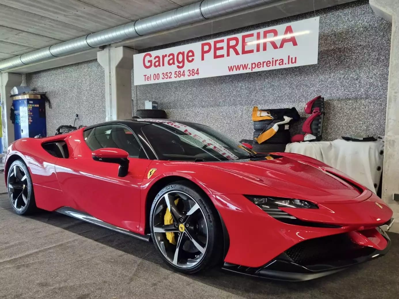 Ferrari SF90 Stradale DAYTONA RACING SEATS FULL ELECTRIC CARBON LIFT JBL - Photo 1