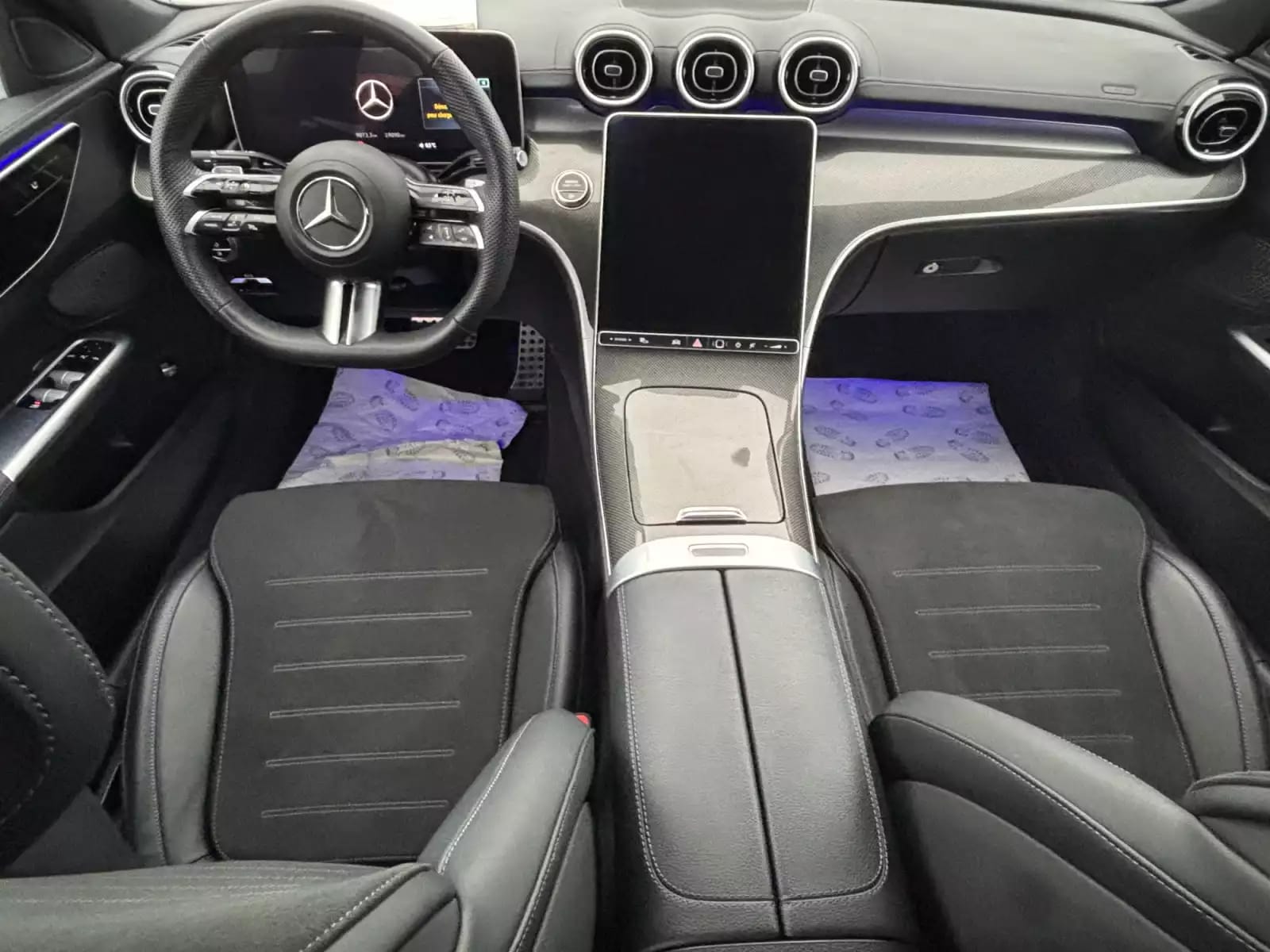 Mercedes-Benz C 220 D AMG LINE NEW MODEL BURMESTER CUIR NAVI - Photo 1