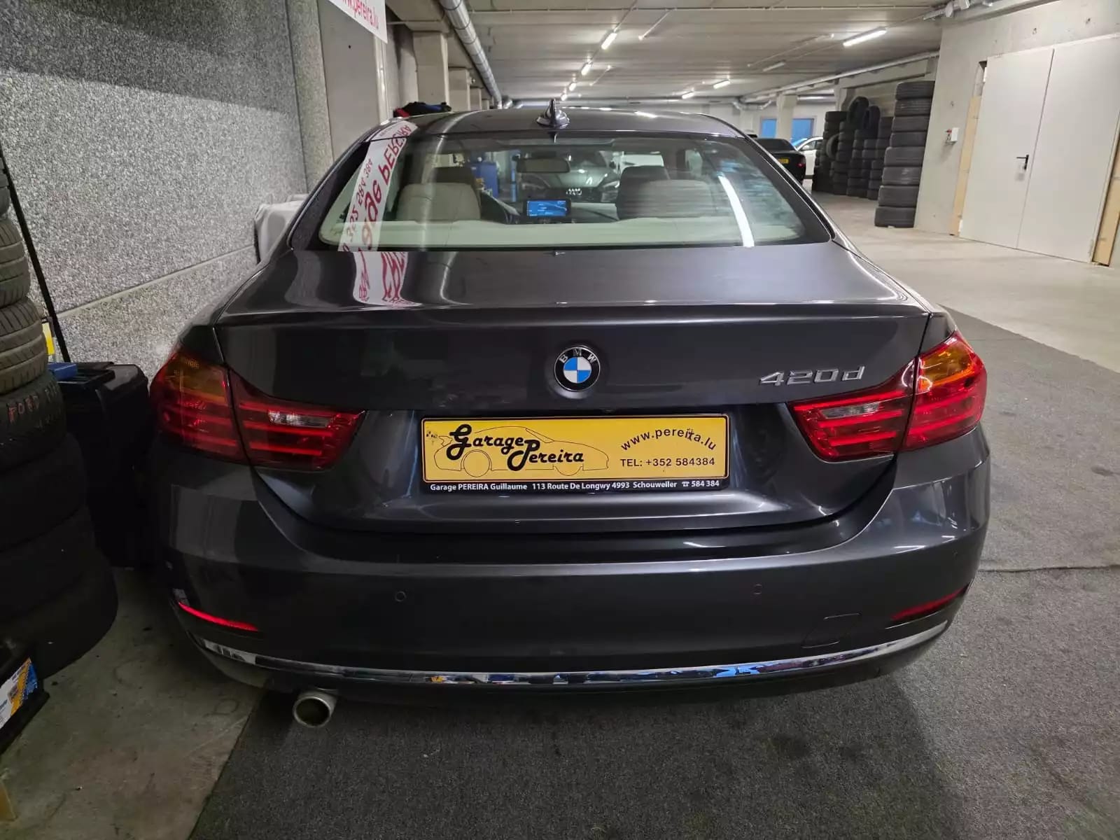 BMW 420 D LUXURY LINE HEAD UP AUTO CUIR NAVI - Photo 1