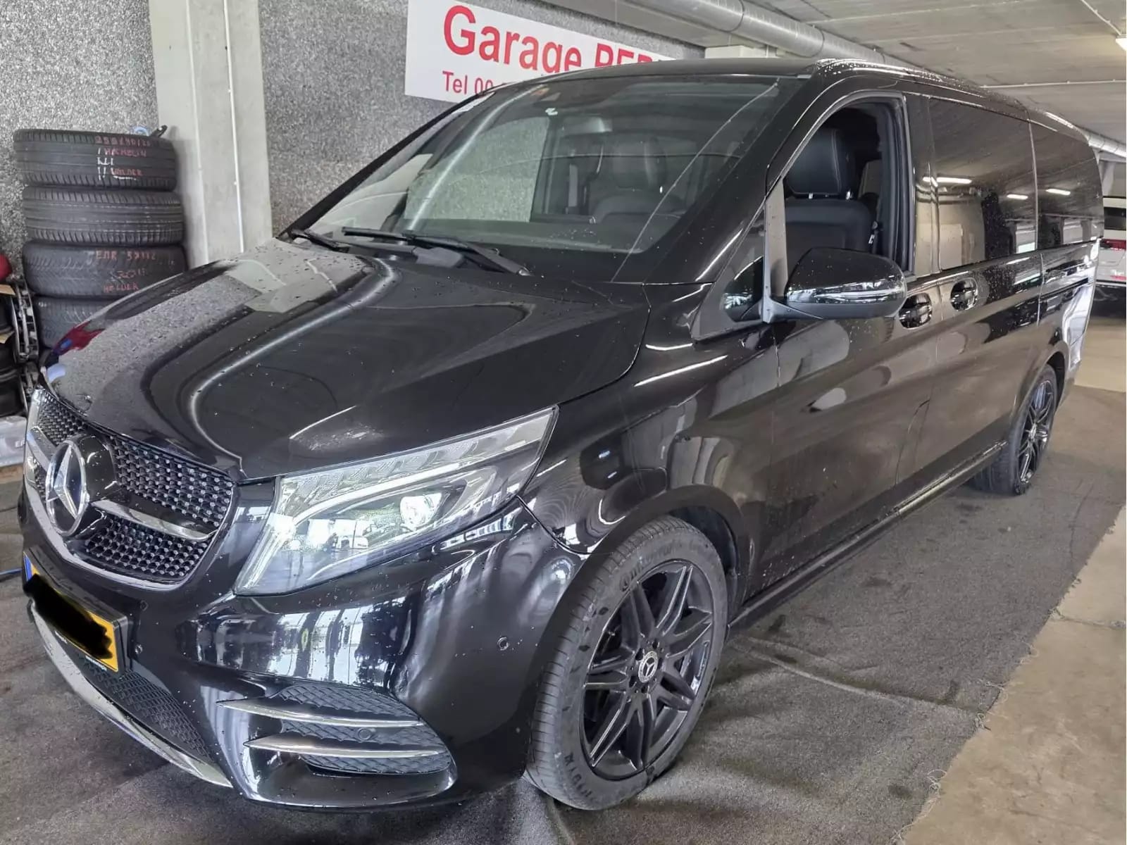 Mercedes-Benz V 250 D AMG LINE 6 SITZE BURMESTER PANO CUIR NAVI - Photo 1