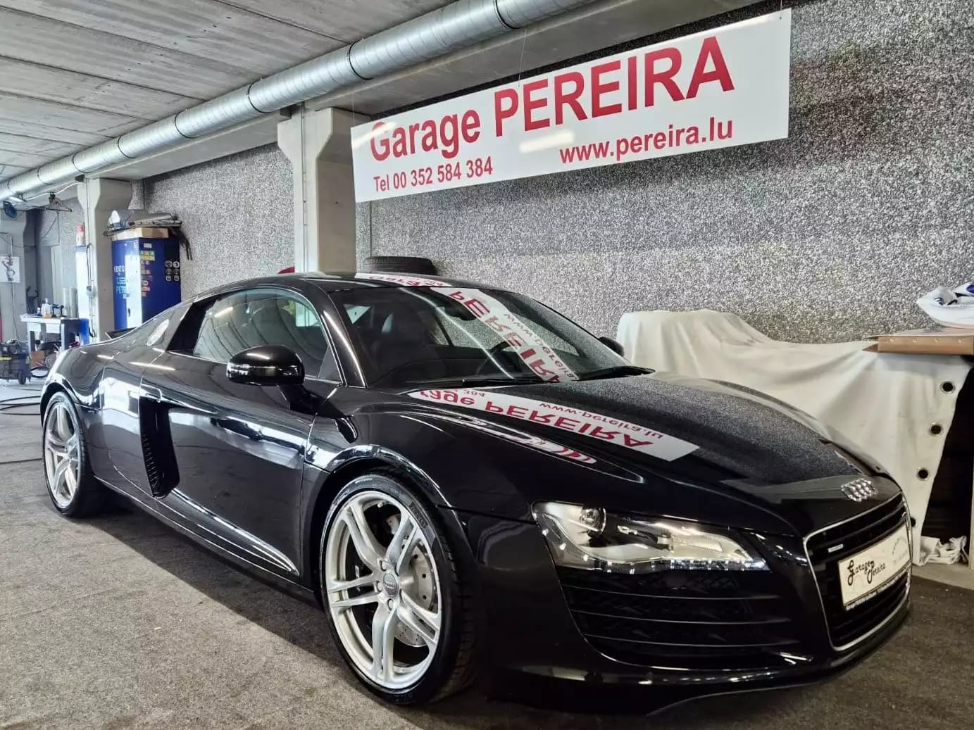 Audi R8 COUPE MANUAL BANG OLUFSEN CUIR NAVI - Photo 1