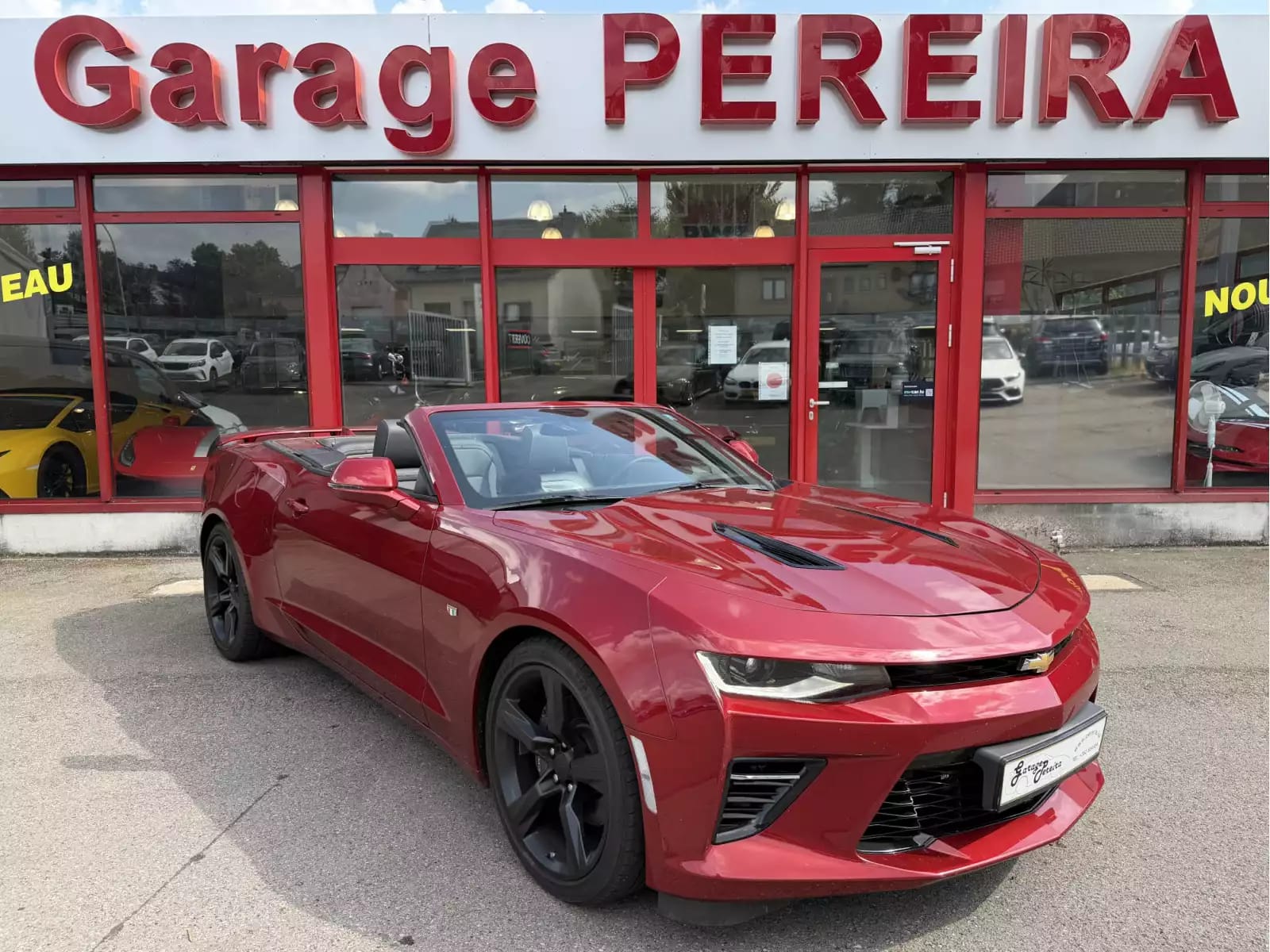 Chevrolet Camaro CABRIO 6.2 V8 SS BOSE HEAD UP CUIR NAVI COC EUROPA - Photo 1