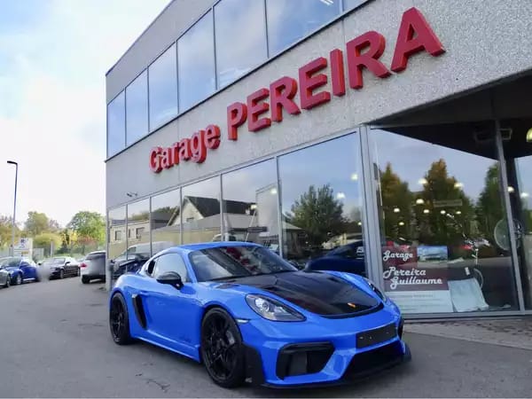 Porsche Cayman 718 GT4 RS NEW DIREKT WEISSACH PACK FULL CARBON PACK CHRONO - Photo 2