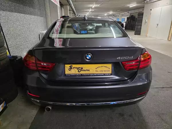 BMW 420 D LUXURY LINE HEAD UP AUTO CUIR NAVI - Photo 2
