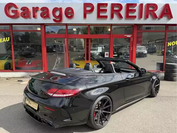 Mercedes-Benz C 63 AMG CABRIO S V8 BITURBO CARBON SPORTSITZE BURMESTER CUIR NAVI - Photo 2