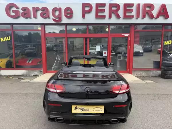 Mercedes-Benz C 63 AMG CABRIO S V8 BITURBO CARBON SPORTSITZE BURMESTER CUIR NAVI - Photo 3