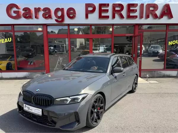 BMW 330 i XDRIVE TOURING M SPORT PAKET NEW MODEL CARBON PANO CUIR NAVI 1 HAND - Photo 2