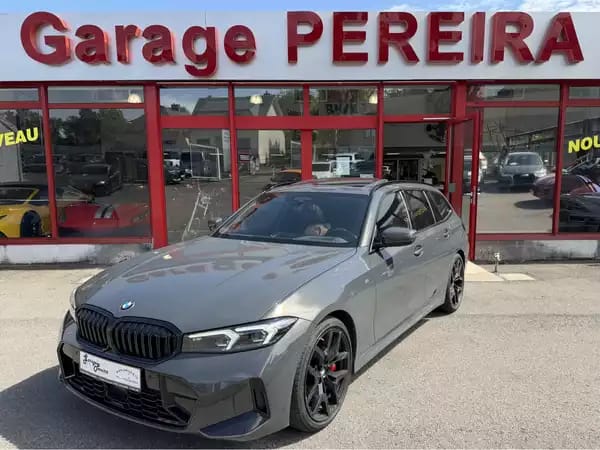 BMW 330 i XDRIVE TOURING M SPORT PAKET NEW MODEL CARBON PANO CUIR NAVI 1 HAND - Photo 2
