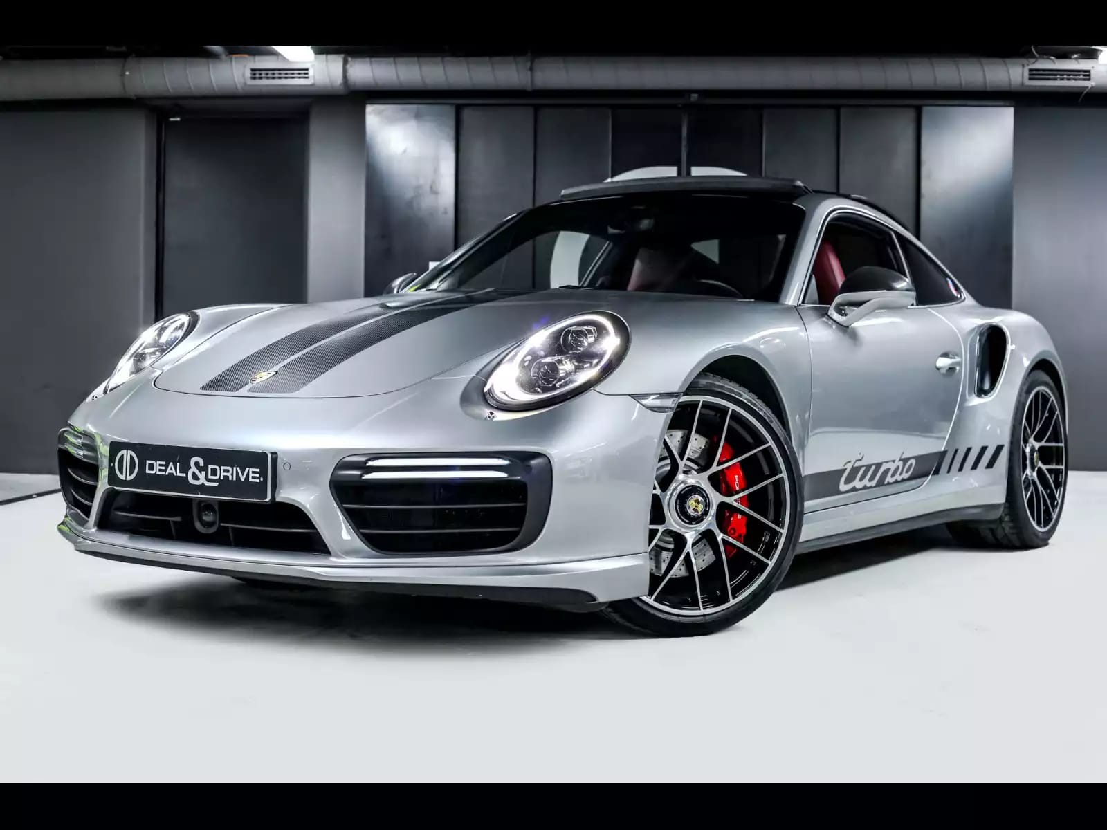 Porsche 911 (991.2) 3.8 TURBO COUPE PDK – GT-SILVER - Photo 1