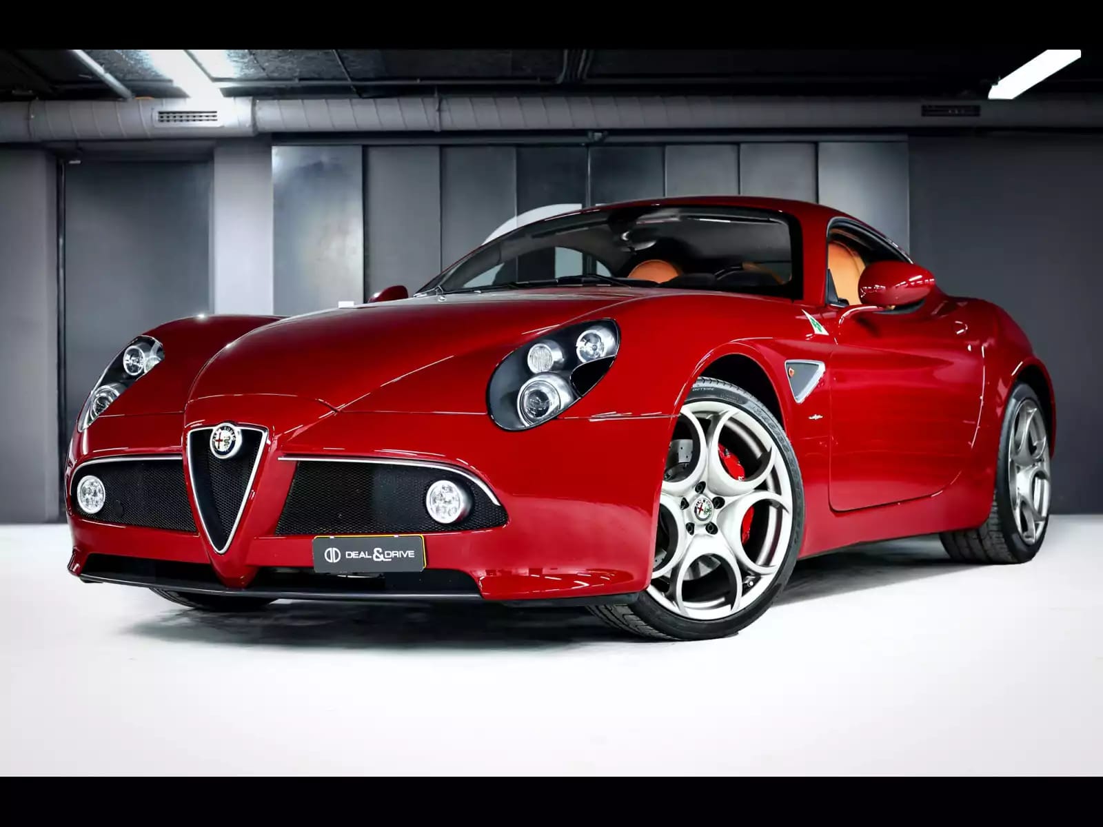 Alfa Romeo 8C COMPETIZIONE 4.7 V8 (450 CH) – 351/500 – ROSSO ALFA – FULL XPEL - Photo 1