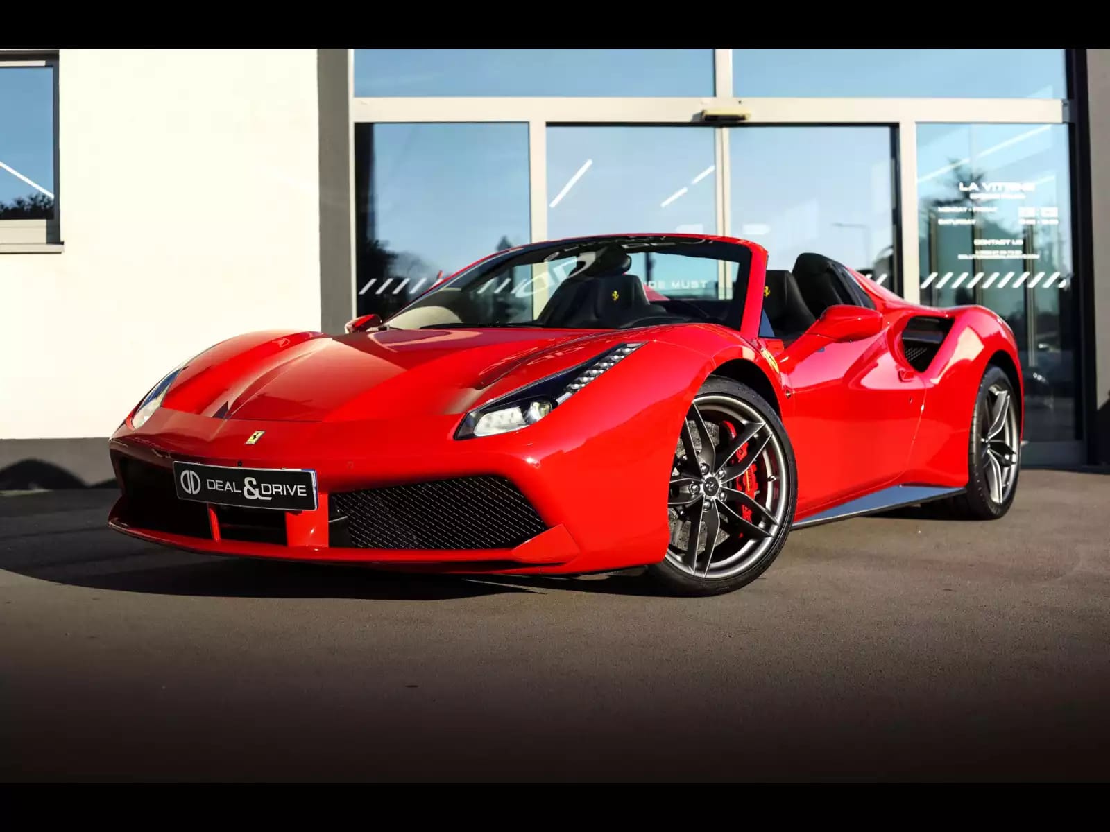 Ferrari 488 Spider 3.9 V8 (670 CH) – ROSSO CORSA – FULL PPF - Photo 1