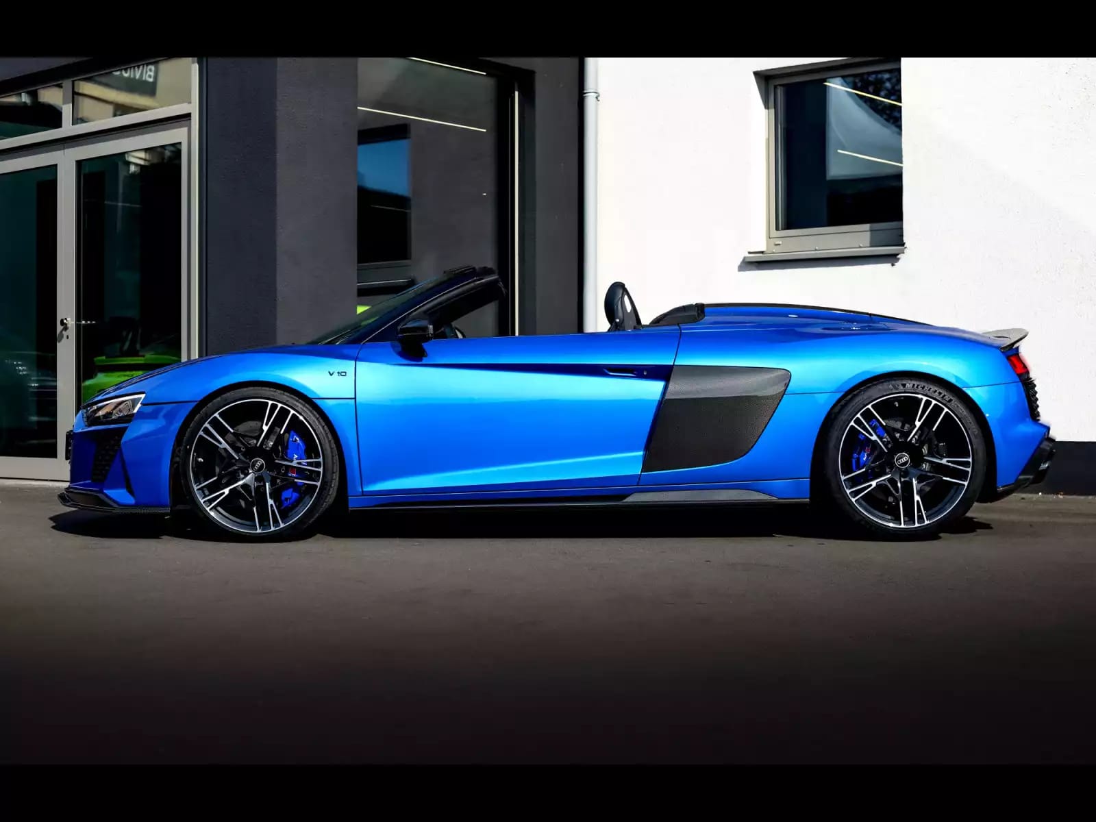 Audi R8 SPYDER V10 PERFORMANCE 5.2 FSI QUATTRO S-TRONIC – PACK DESIGN CARBONE AUDI EXCLUSIVE – FULL PPF - Photo 1