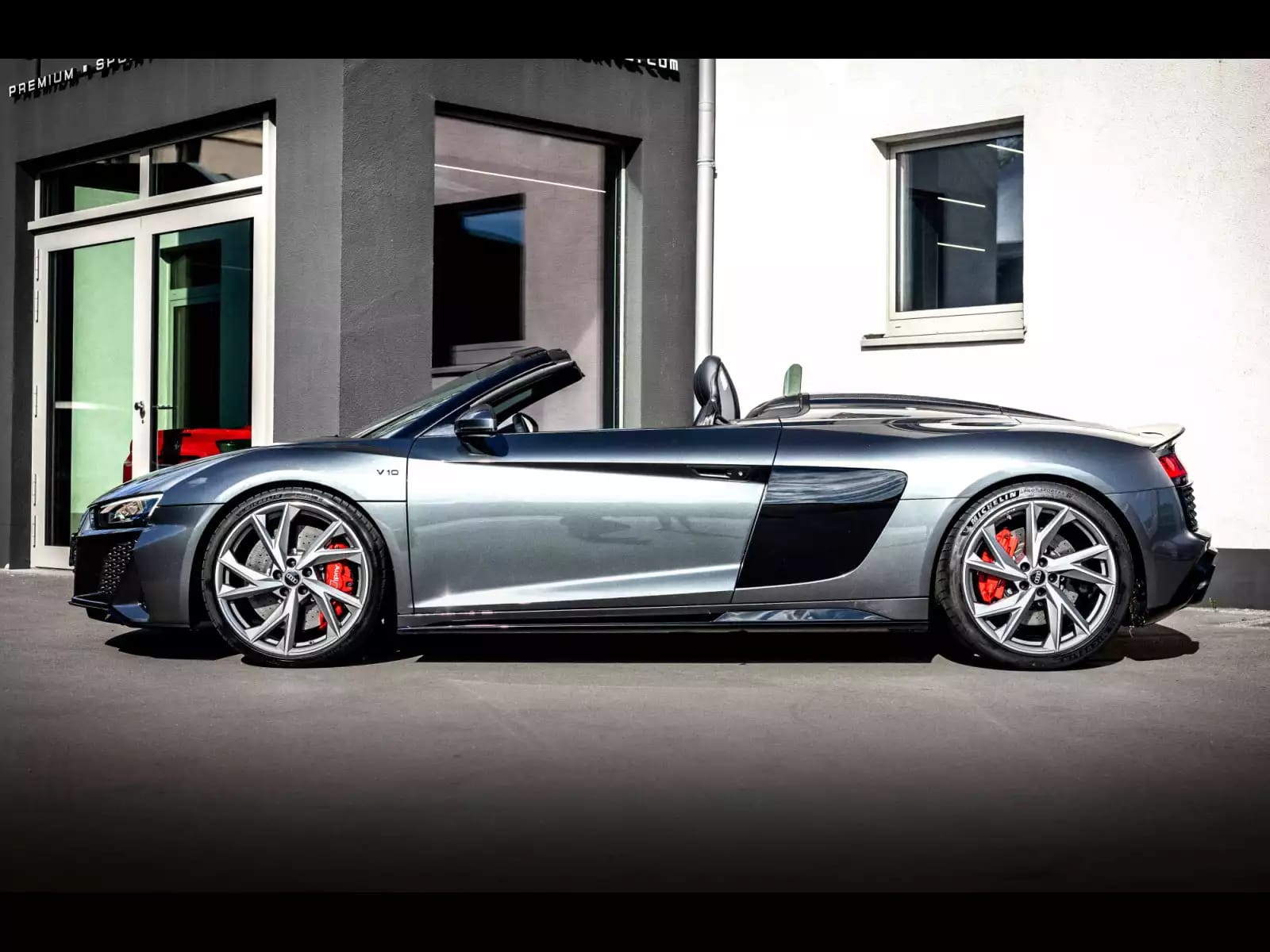 Audi R8 SPYDER V10 PERFORMANCE 5.2 FSI QUATTRO S-TRONIC – PACK KARHU EDITION – PPF - Photo 1