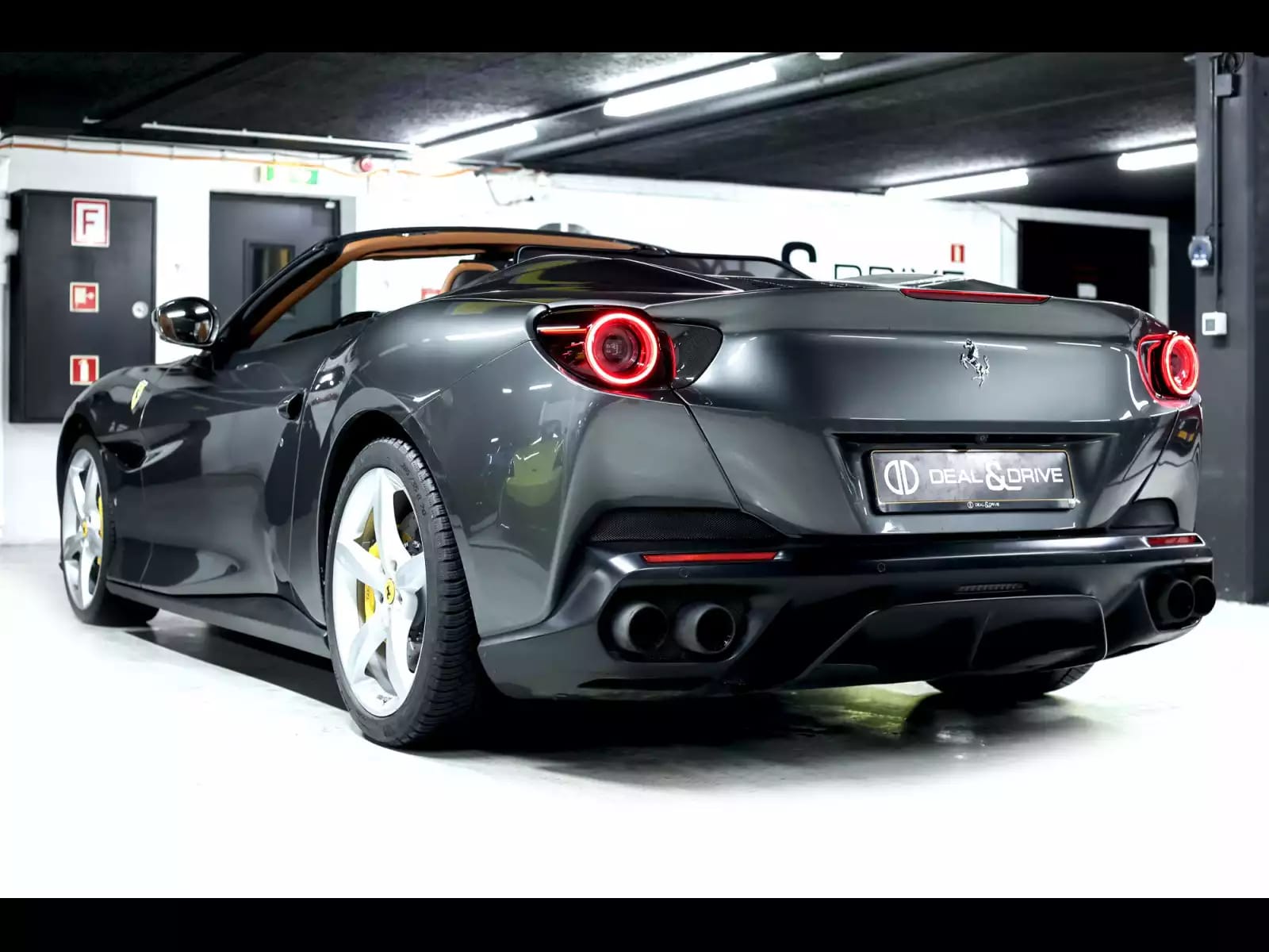 Ferrari Portofino 3.9 V8 (600 CH) – GRIGIO SILVERSTONE – POWER - Photo 1
