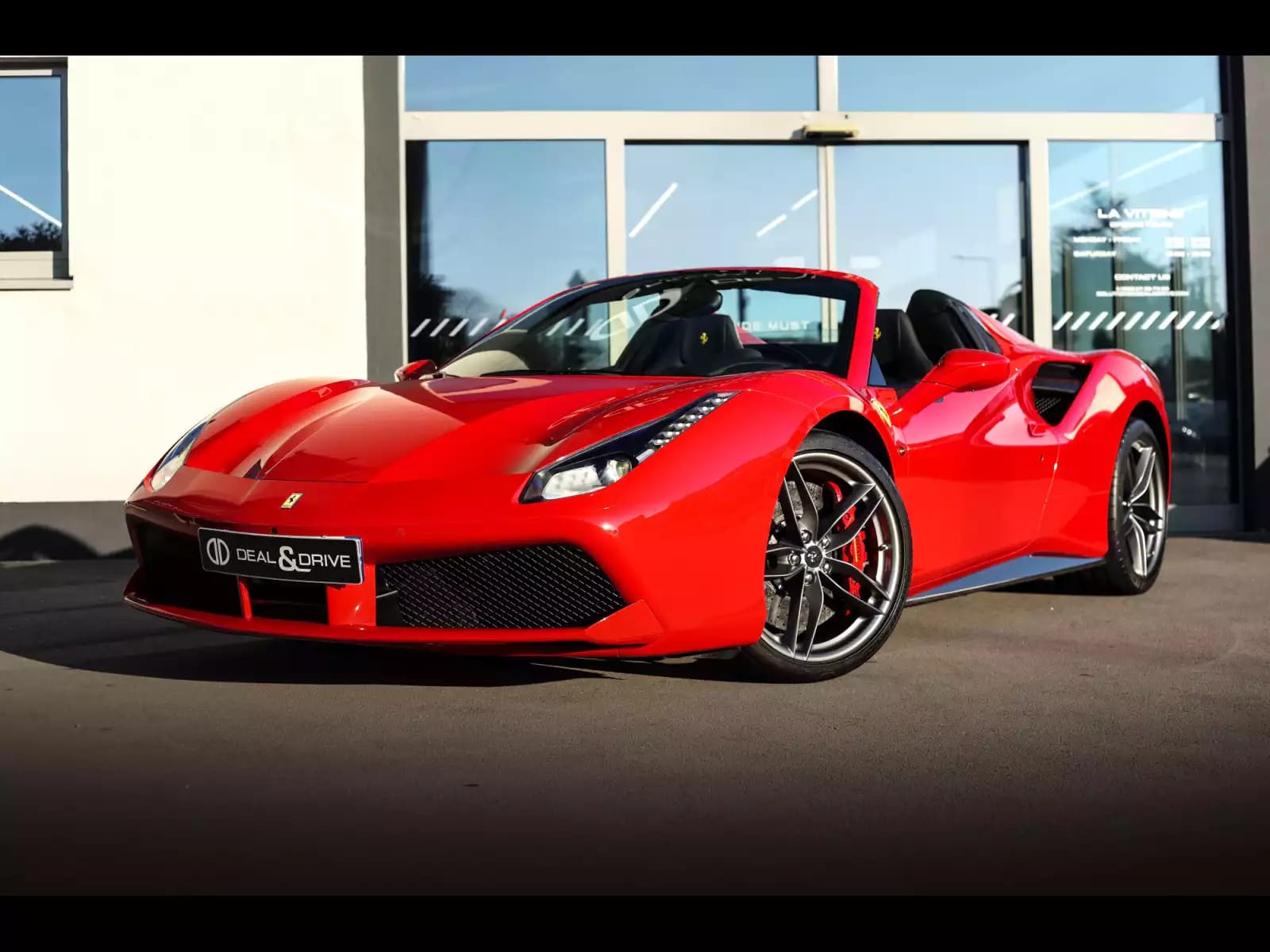 Ferrari 488 Spider 3.9 V8 (670 CH) – ROSSO CORSA – FULL PPF - Photo 1