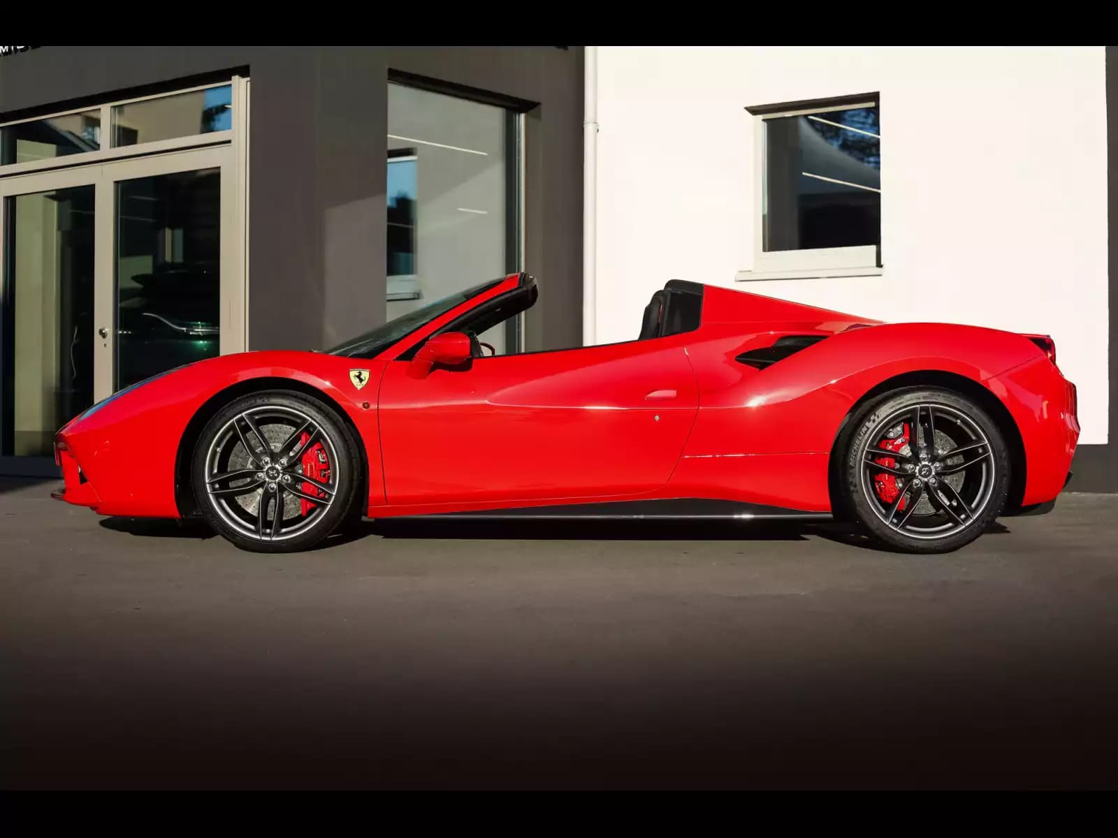 Ferrari 488 Spider 3.9 V8 (670 CH) – ROSSO CORSA – FULL PPF - Photo 1