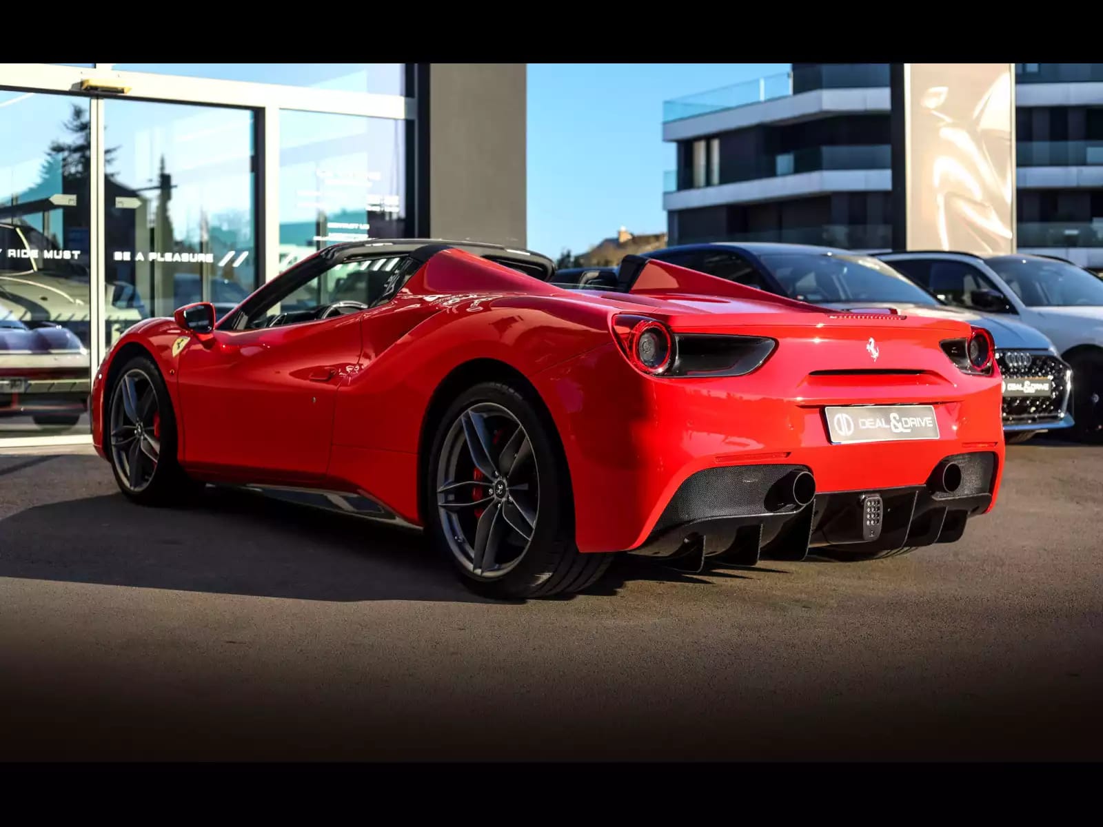 Ferrari 488 Spider 3.9 V8 (670 CH) – ROSSO CORSA – FULL PPF - Photo 1