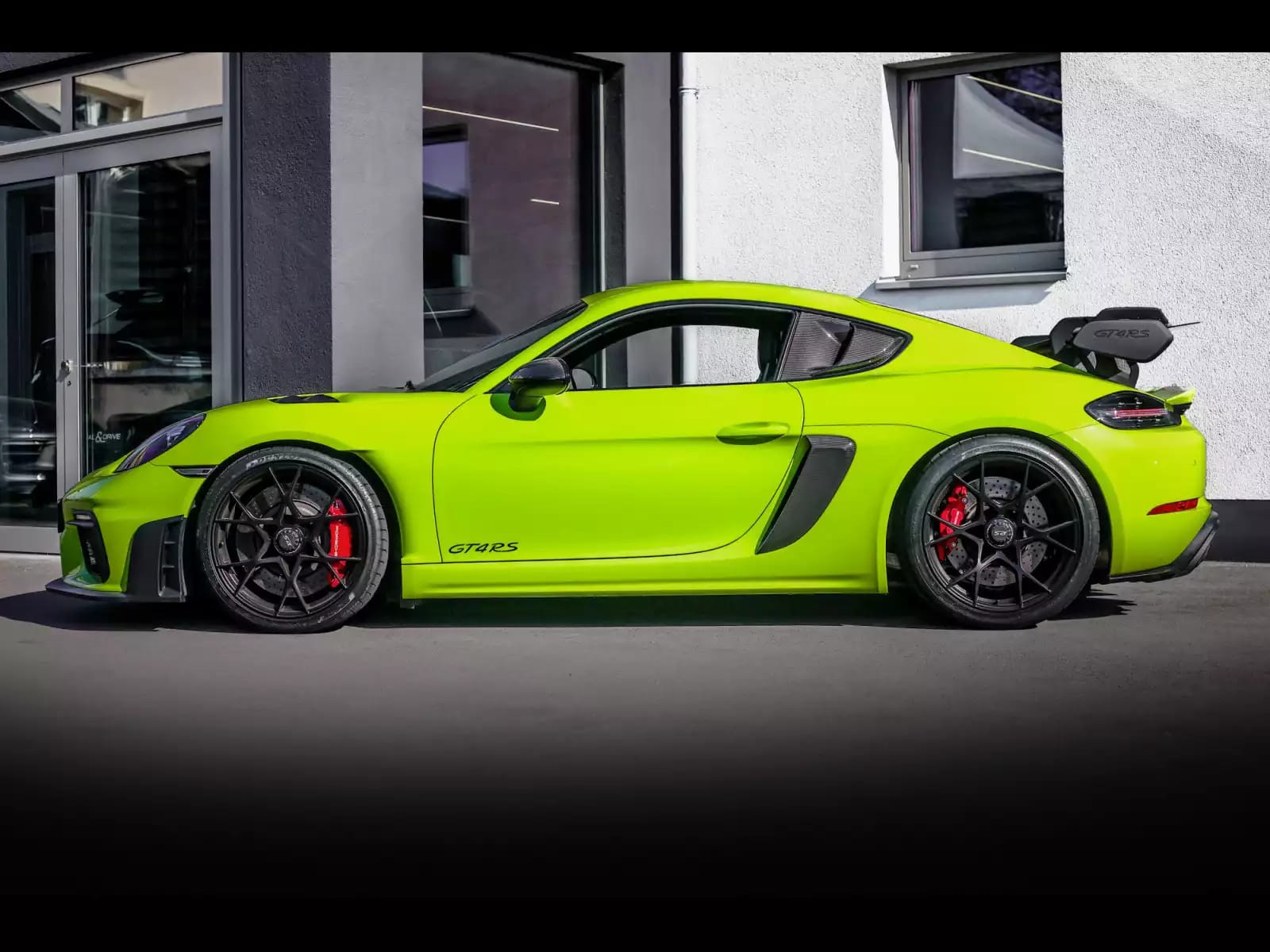 Porsche 718 Cayman GT4 RS PDK PACK WEISSACH – ACID GREEN PTS – FULL PPF - Photo 1