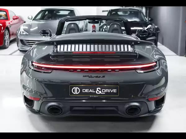 Porsche 992 .1 911 TURBO S CABRIOLET PDK – SLATE GREY PTS - Photo 3