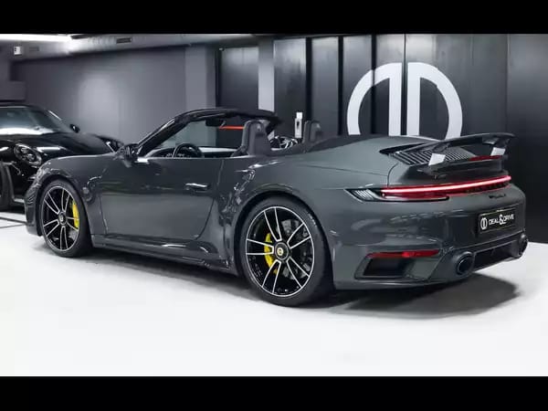 Porsche 911 (992.1) TURBO S CABRIOLET PDK – SLATE GREY PTS - Photo 2