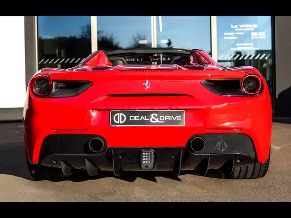 Ferrari 488 Spider 3.9 V8 (670 CH) – ROSSO CORSA – FULL PPF - Photo 3