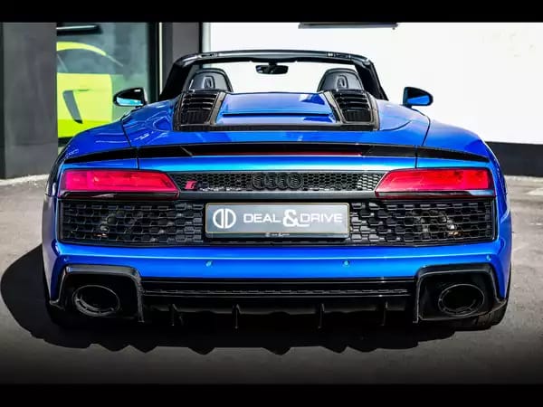 Audi R8 SPYDER V10 PERFORMANCE 5.2 FSI QUATTRO S-TRONIC – PACK DESIGN CARBONE AUDI EXCLUSIVE – FULL PPF - Photo 3