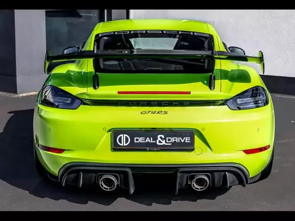 Porsche Cayman 718 GT4 RS PDK PACK WEISSACH – ACID GREEN PTS – FULL PPF - Photo 3