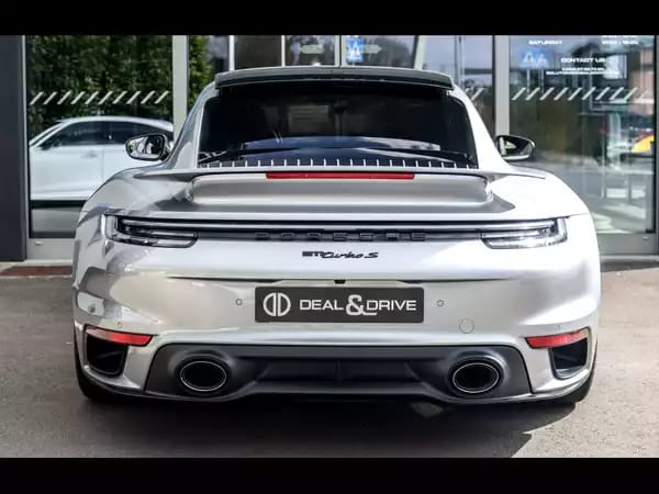 Porsche 911 (992.1) TURBO S COUPE PDK – GT-SILVER – IMMAT FR. - Photo 3