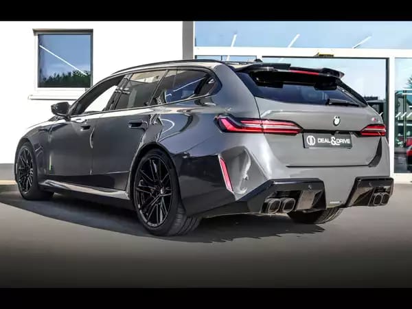 BMW M5 TOURING (G99) – BMW INDIVIDUAL GREY BLACK – PPF – IMMAT FR. - Photo 2