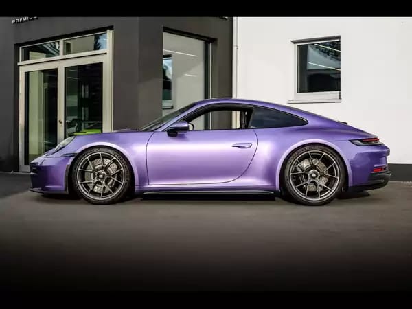 Porsche 992 .1 911 GT3 TOURING PDK – VIOLA PURPLE METALLIC PTS – PORSCHE APPROVED 03/2027 - Photo 2