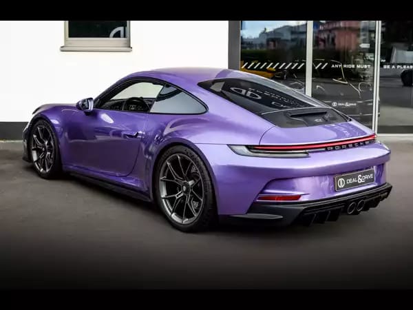 Porsche 992 .1 911 GT3 TOURING PDK – VIOLA PURPLE METALLIC PTS – PORSCHE APPROVED 03/2027 - Photo 2