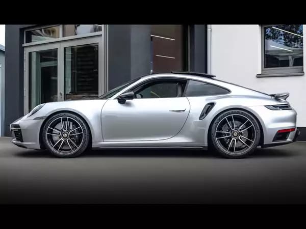 Porsche 992 .1 911 TURBO S COUPE PDK – GT-SILVER – IMMAT FR. - Photo 2
