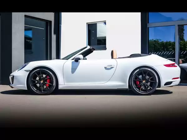 Porsche 991 .2 911 CARRERA S CABRIOLET PDK – WHITE - Photo 2