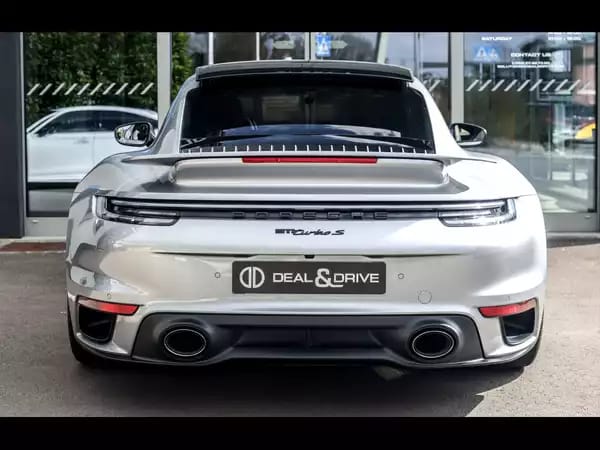 Porsche 992 .1 911 TURBO S COUPE PDK – GT-SILVER – IMMAT FR. - Photo 3
