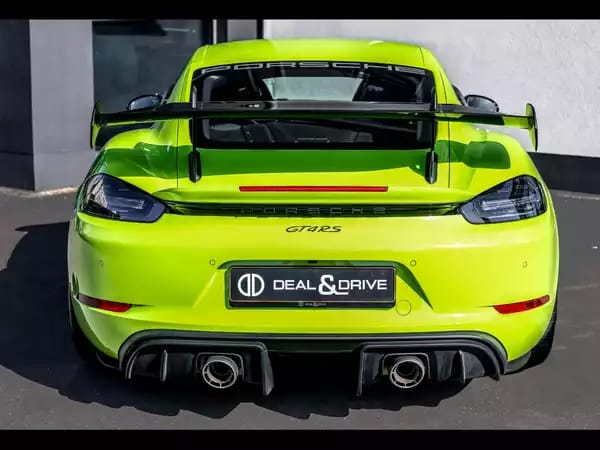 Porsche 718 Cayman GT4 RS PDK PACK WEISSACH – ACID GREEN PTS – FULL PPF - Photo 3