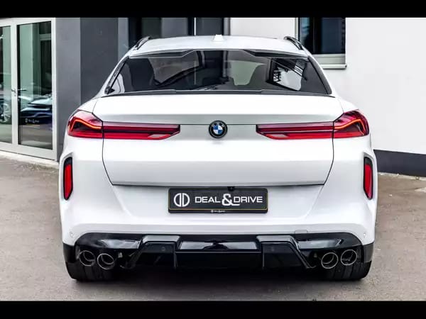 BMW X6 M COMPETITION 4.4 (625 CH) STEPTRONIC XDRIVE – MINERALWEISS METALLIC - Photo 3
